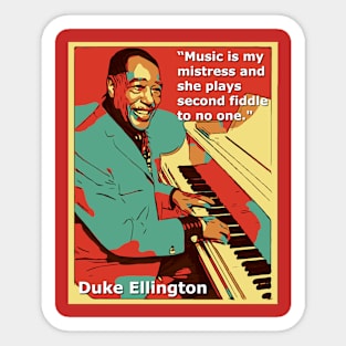 Duke Ellington Sticker